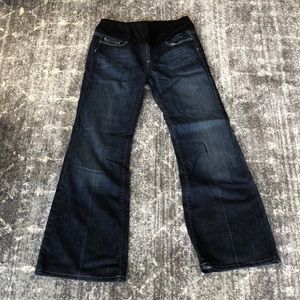 Paige wide leg maternity jeans